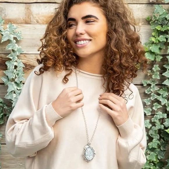 New Plunder "All Things Through Christ" Inspirational Necklace (30.5") - Picture 5 of 5